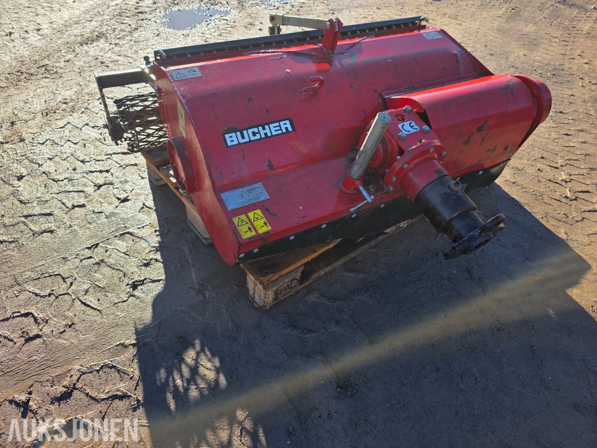 2001 Bucher lipco UF-700 jordfres/vendefres til plendyr