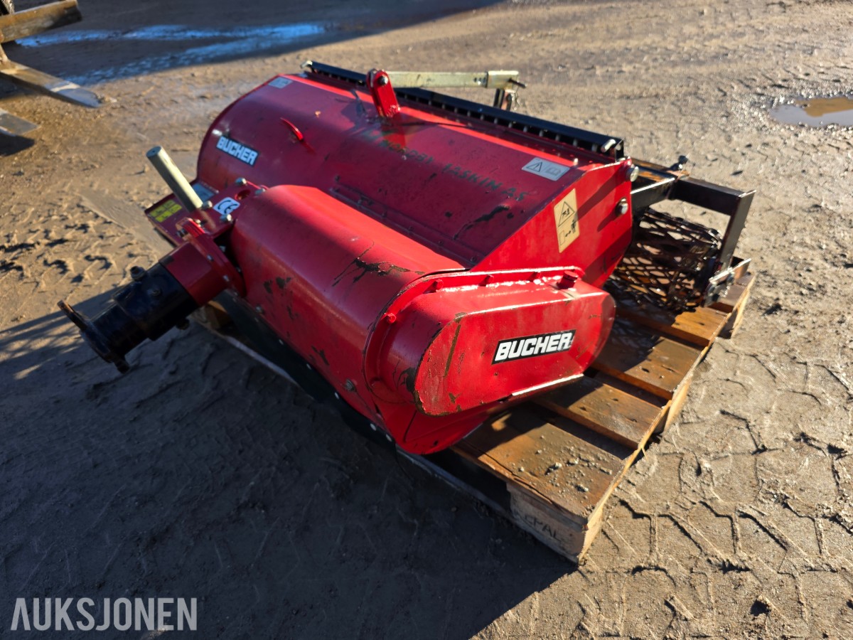 2001 Bucher lipco UF-700 jordfres/vendefres til plendyr