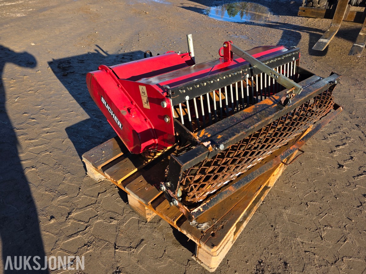 2001 Bucher lipco UF-700 jordfres/vendefres til plendyr