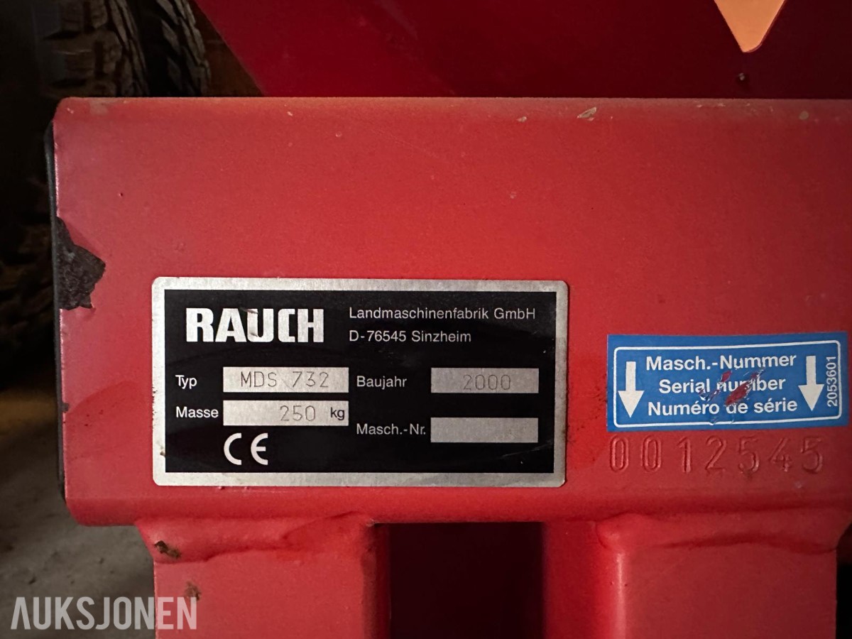 2000 Rauch MDS 732 Gjødselspreder