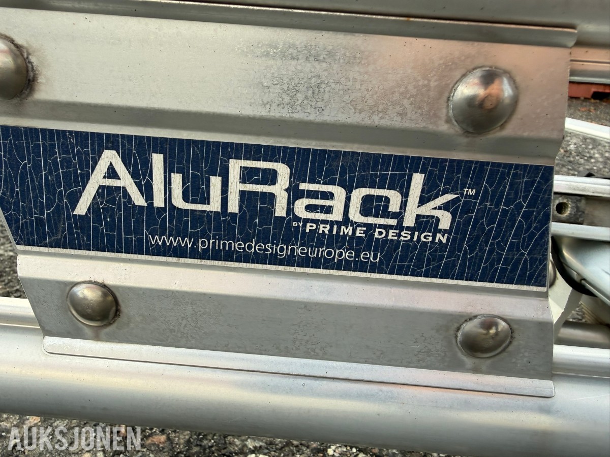 AluRack takgrind til Volkswagen Caddy – aluminium – lasterulle