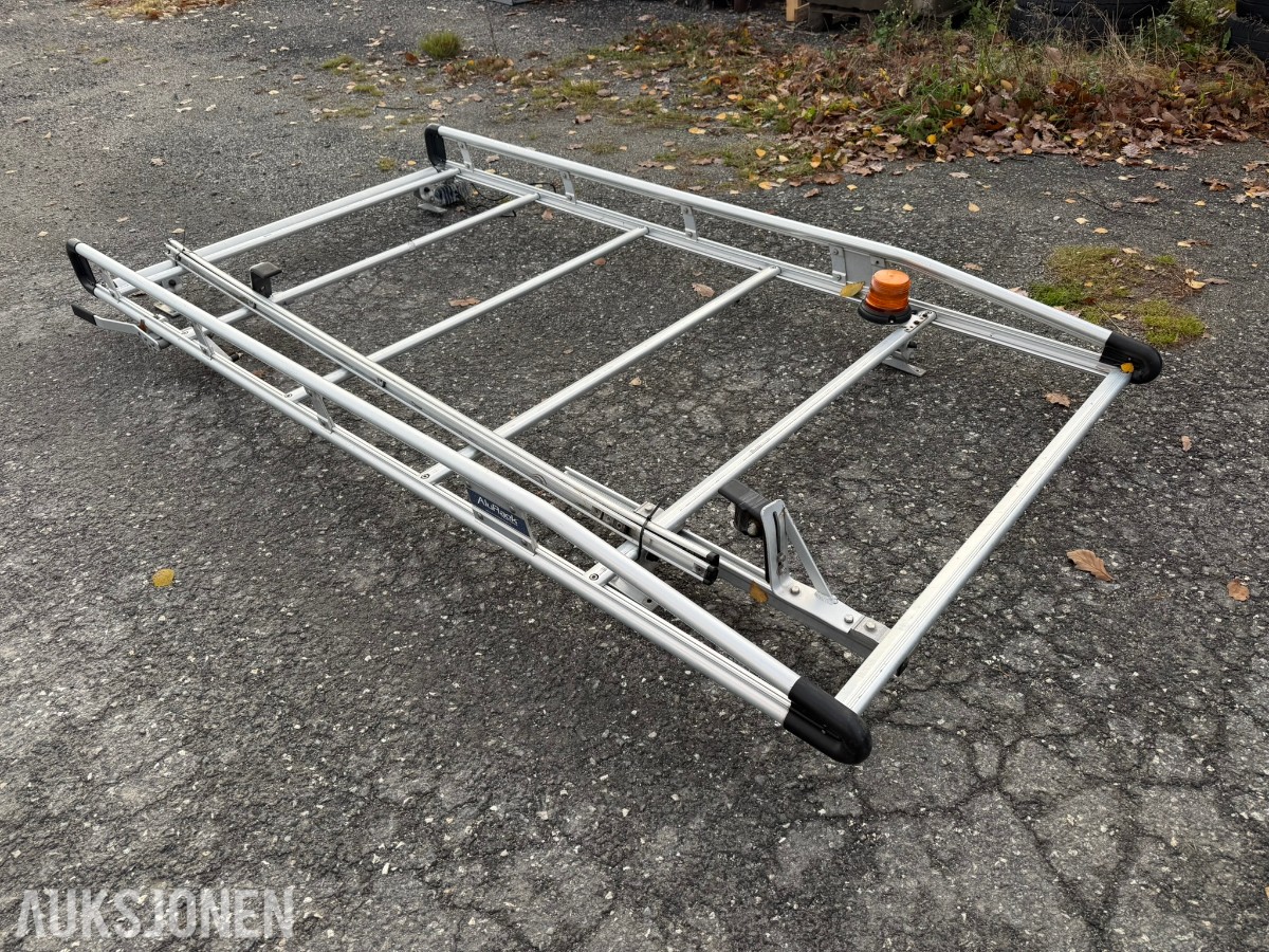 AluRack takgrind til Volkswagen Caddy – aluminium – lasterulle