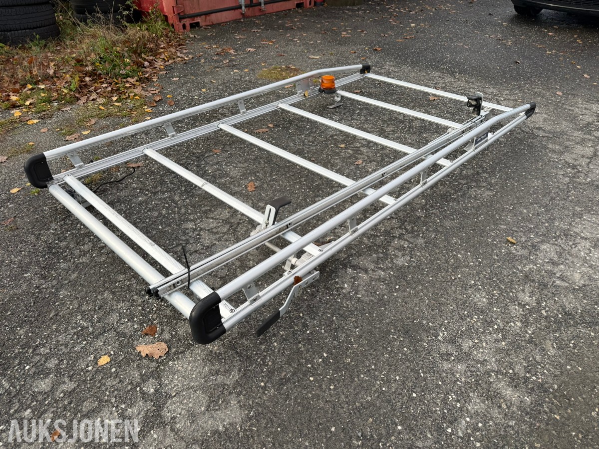 AluRack takgrind til Volkswagen Caddy – aluminium – lasterulle