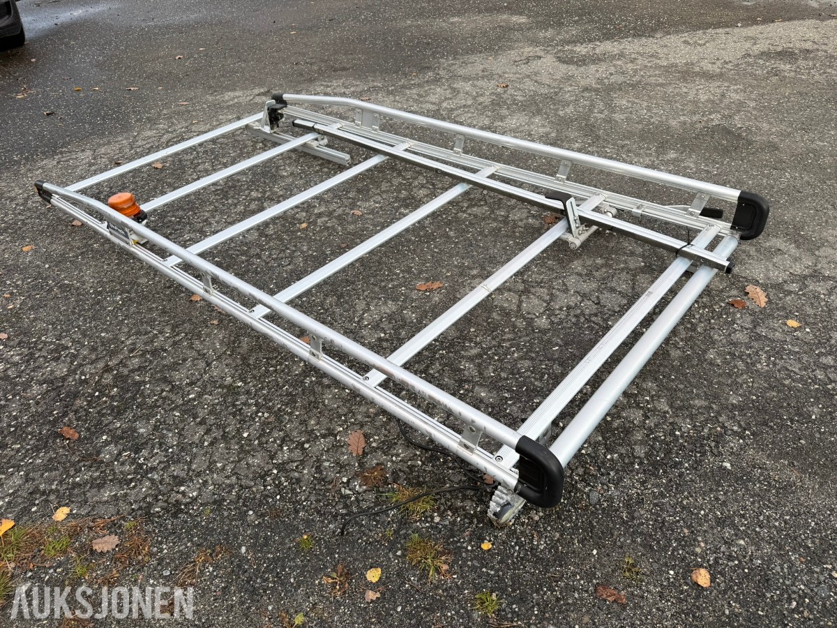 AluRack takgrind til Volkswagen Caddy – aluminium – lasterulle
