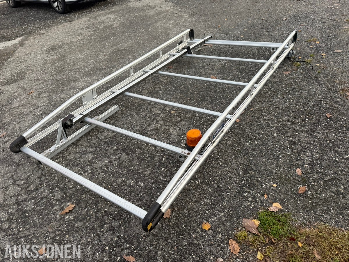 AluRack takgrind til Volkswagen Caddy – aluminium – lasterulle