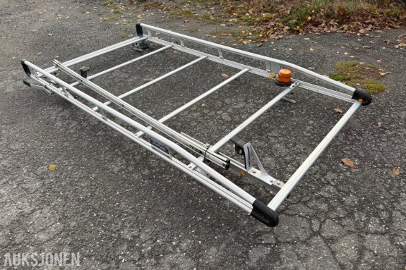 AluRack takgrind til Volkswagen Caddy – aluminium – lasterulle