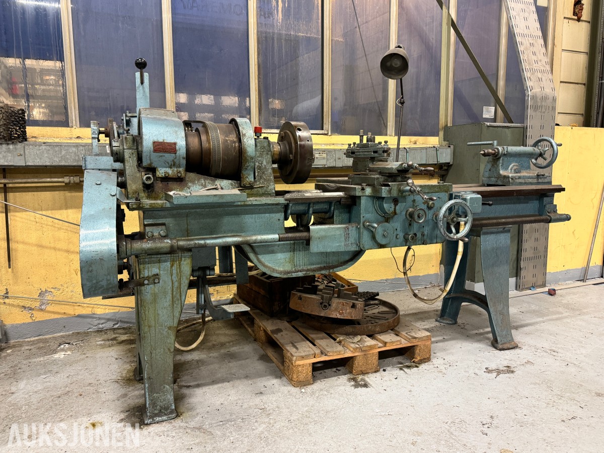 Brødr. Andersen & Krussand Konvensjonell parallell-/senterdreiebenk - 380 V