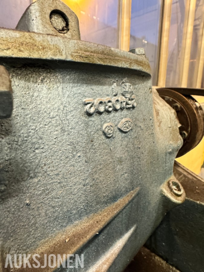 Brødr. Andersen & Krussand Konvensjonell parallell-/senterdreiebenk - 380 V