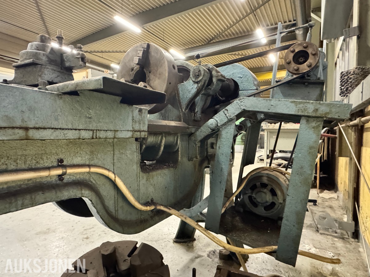 Brødr. Andersen & Krussand Konvensjonell parallell-/senterdreiebenk - 380 V