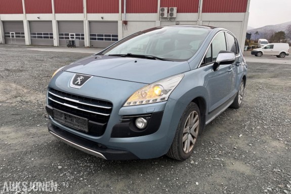 2012 PEUGEOT 3008 HYBRID4 2.0 163HK 4X4 REP OBJEKT - 48 TIMERS AUKSJON
