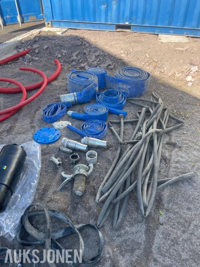 Diverse rørmateriell og slanger - ingen minstepris