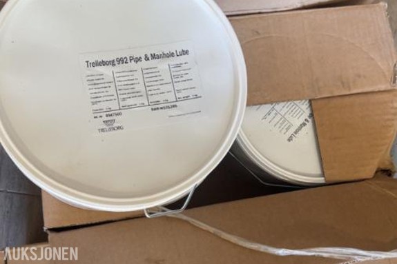 6stk - Trelleborg 992 Pipe & Manhole lube
