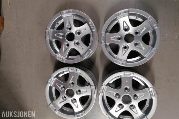 4 stk Helt nye 12" alufelger  5/112  4,5j x 12  fra Brian James 