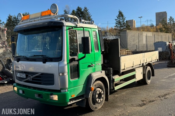 2002 Volvo FL 180 Hiab Kran med Tipp