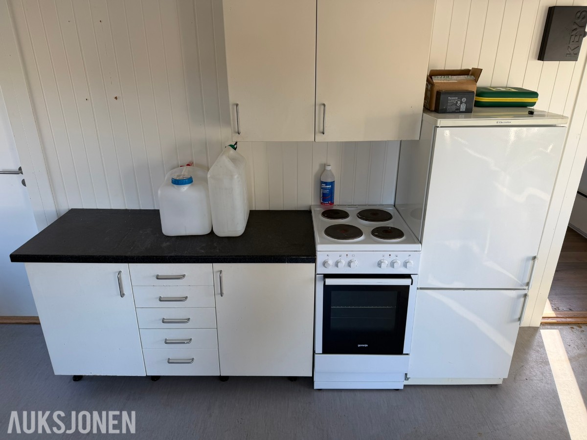 2001 Uniteam brakkerigg – 4 stk brakker