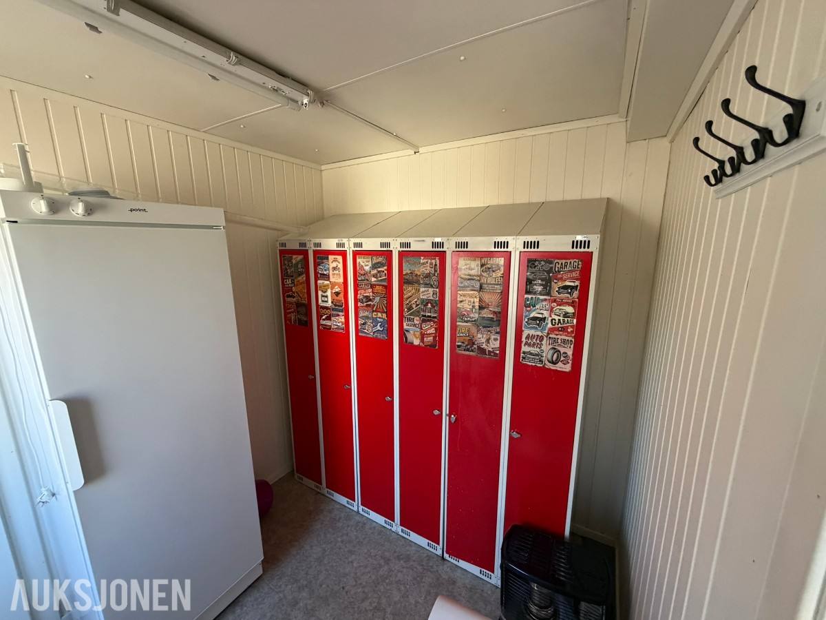 2001 Uniteam brakkerigg – 4 stk brakker