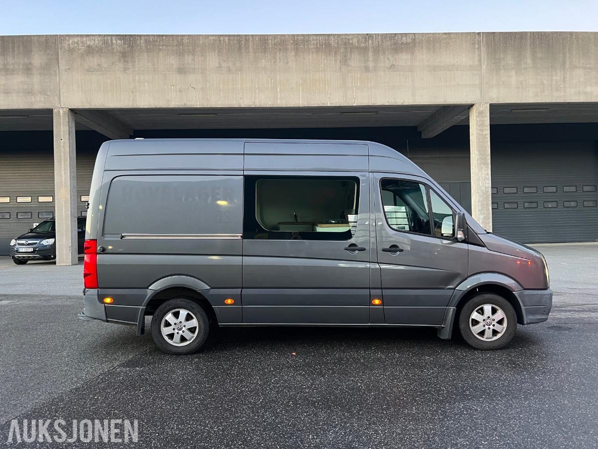 2016 VW CRAFTER 163HK CAMPERINNREDNING RYGGEKAMERA