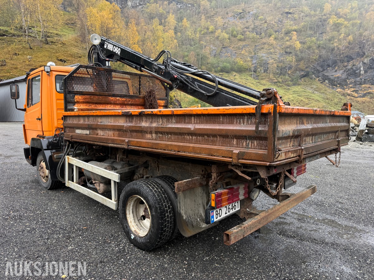 2001 Mercedes-Benz 814 k -HIAB 060-2 kran - Eu-godkjent