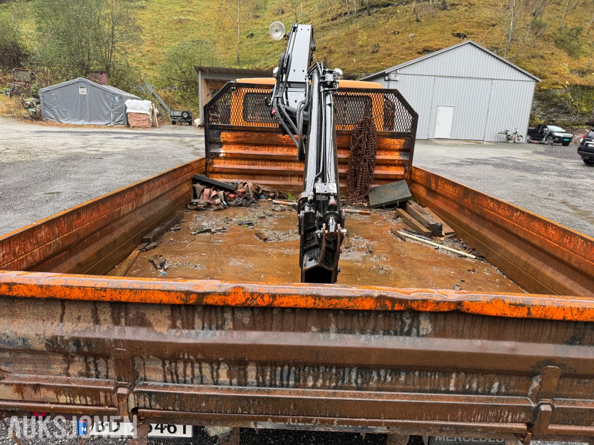 2001 Mercedes-Benz 814 k -HIAB 060-2 kran - Eu-godkjent