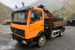 2001 Mercedes-Benz 814 k -HIAB 060-2 kran - Eu-godkjent