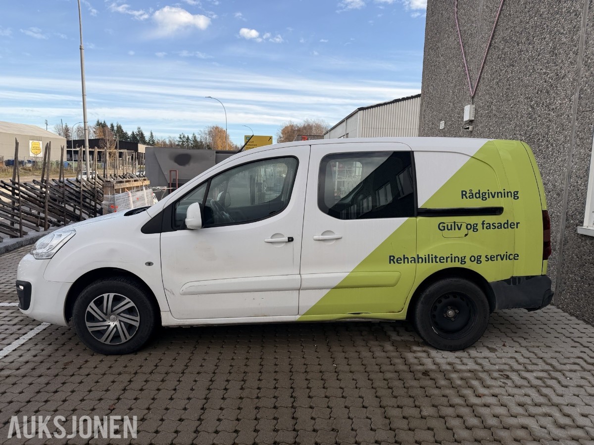 2018 CITROEN BERLINGO L2, 1.6 HDI - INGEN MINSTEPRIS!
