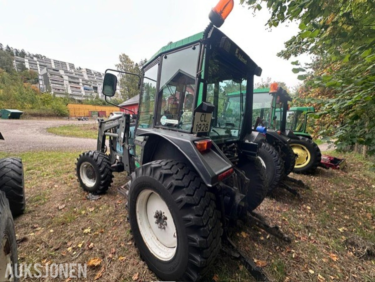 1996 Valmet 365 S traktor med Quicke 620 frontlaster.