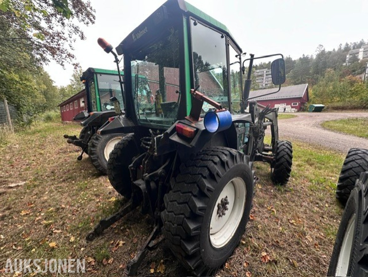 1996 Valmet 365 S traktor med Quicke 620 frontlaster.
