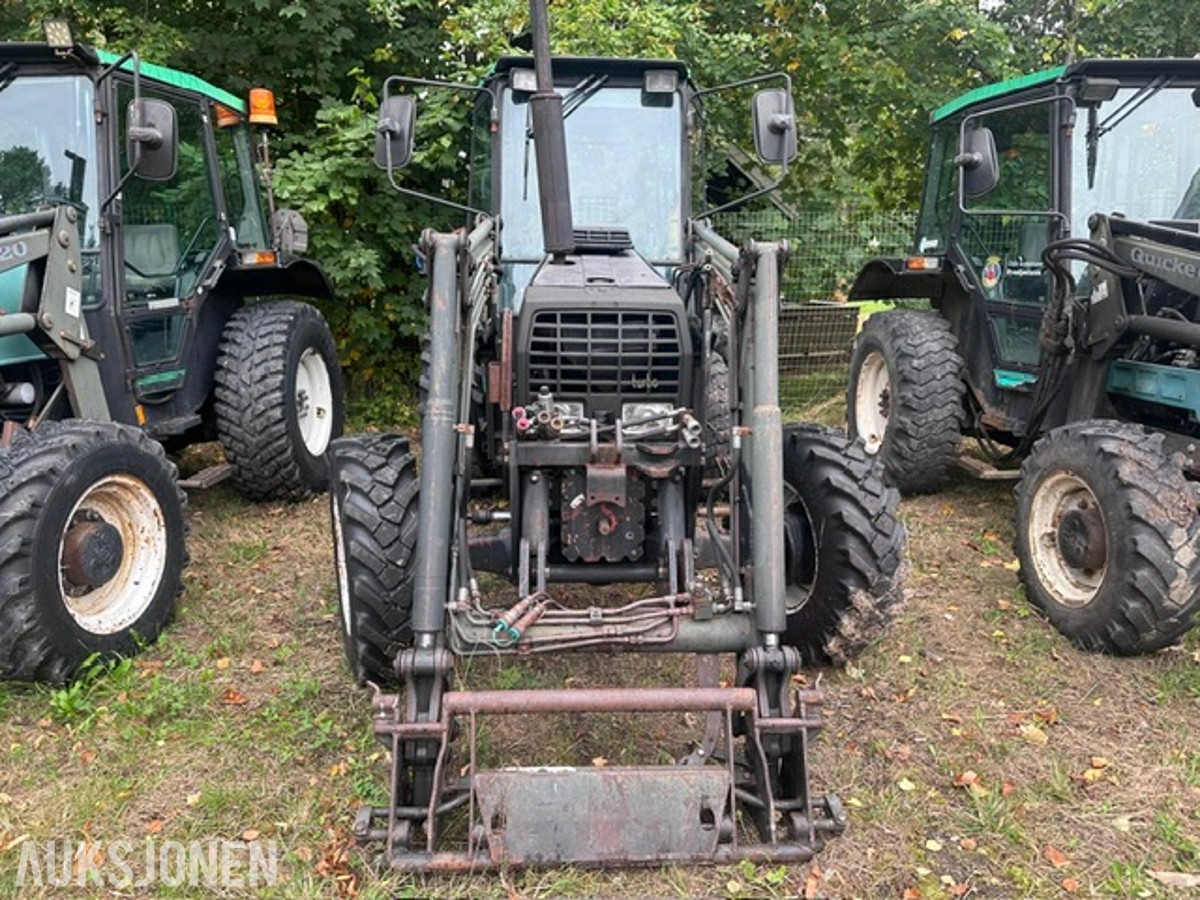 1996 Valmet 365 S traktor med Quicke 620 frontlaster.