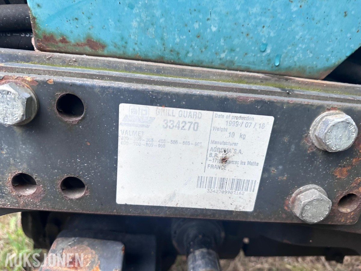 1996 Valmet 365 S traktor med Quicke 620 frontlaster.