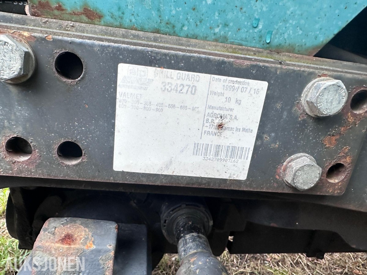 1996 Valmet 365 S traktor med Quicke 620 frontlaster.