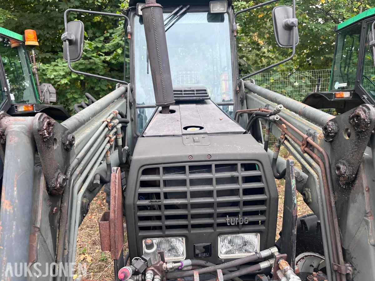 1996 Valmet 365 S traktor med Quicke 620 frontlaster.