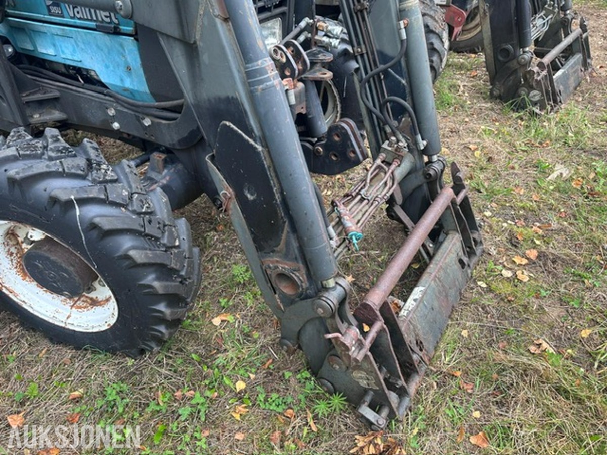 1996 Valmet 365 S traktor med Quicke 620 frontlaster.