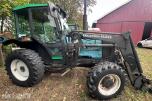 1996 Valmet 365 S traktor med Quicke 620 frontlaster.