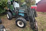 1996 Valmet 365 S traktor med Quicke 620 frontlaster.