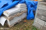 102 stk. EQUITONE Linea gjennomfargede fibersementplater, 10 mm tykkelse.