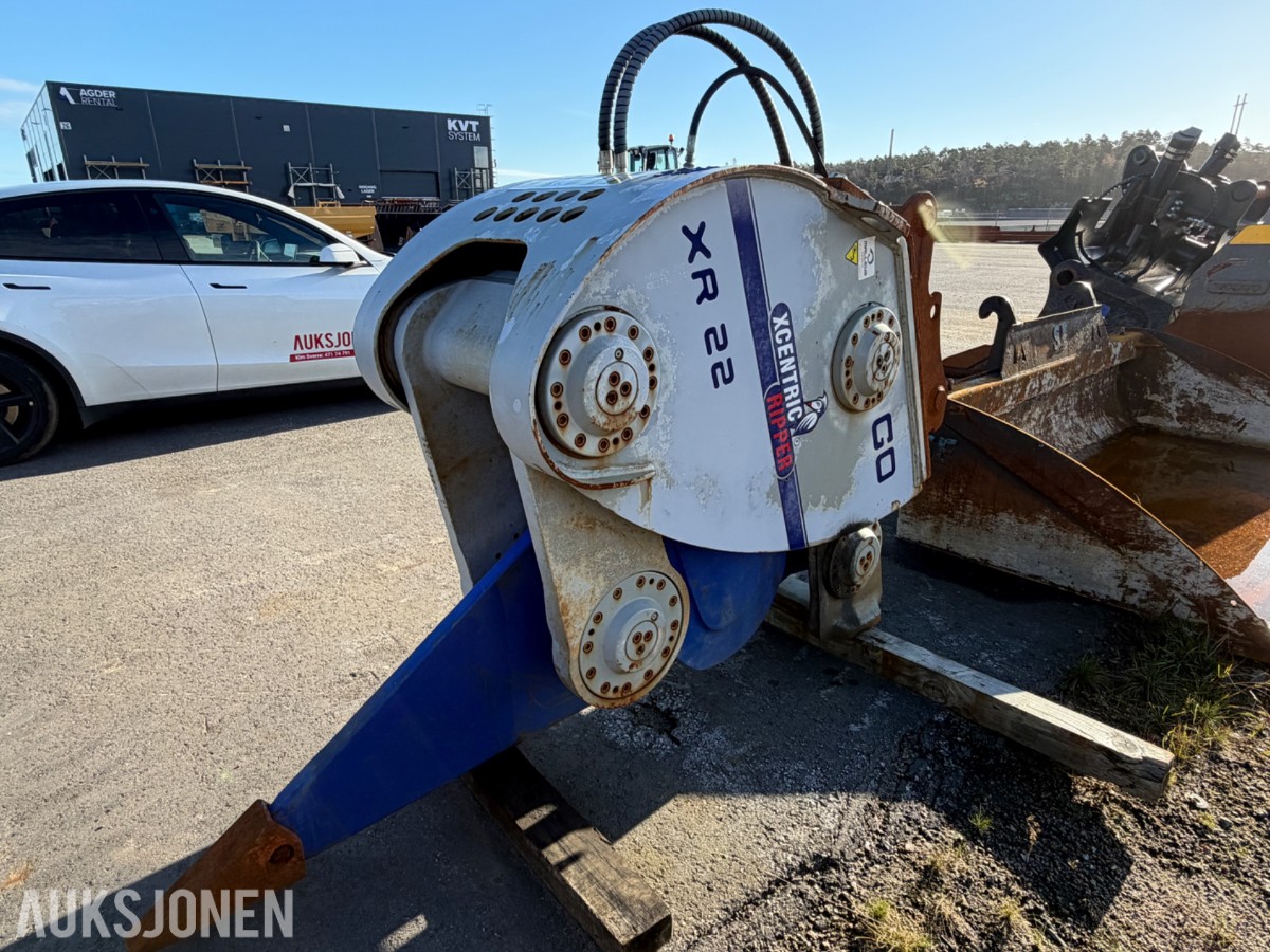 2020 Xcentric Ripper XR 22 hydraulisk ripper, OQ70 feste