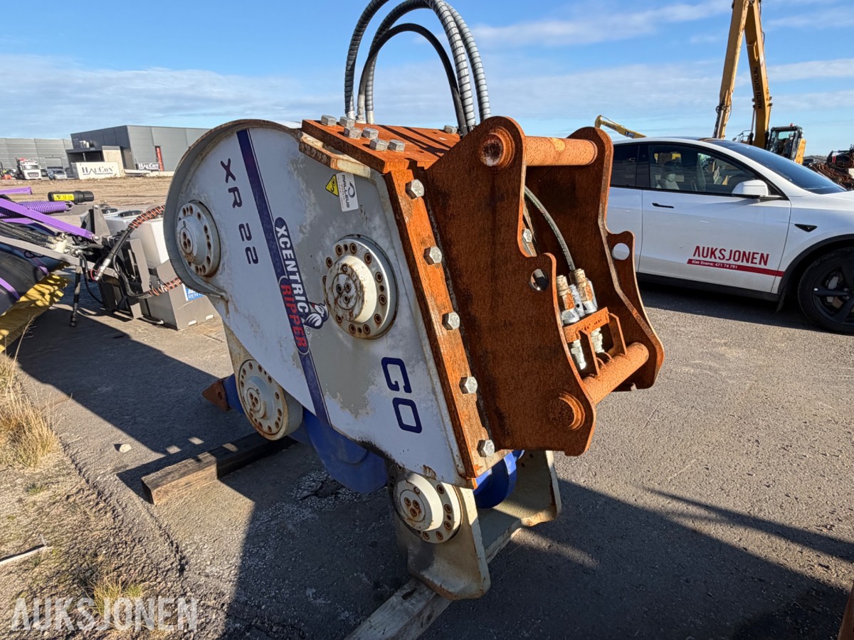 2020 Xcentric Ripper XR 22 hydraulisk ripper, OQ70 feste