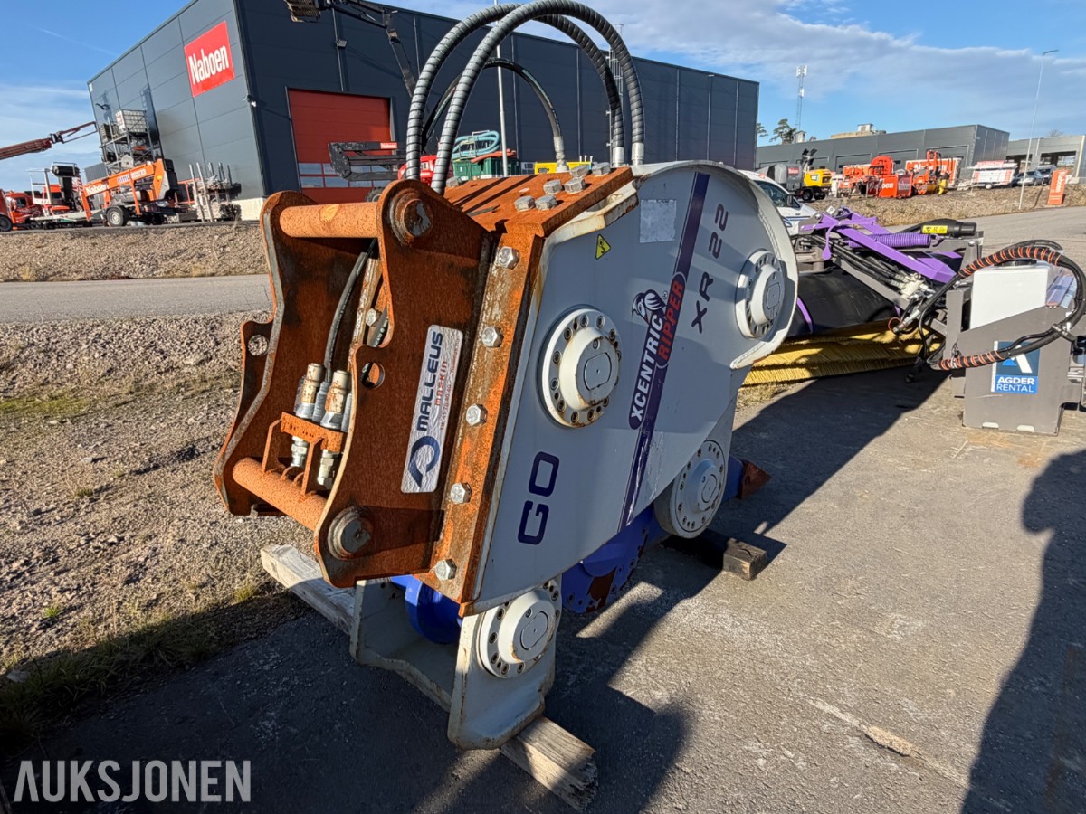 2020 Xcentric Ripper XR 22 hydraulisk ripper, OQ70 feste