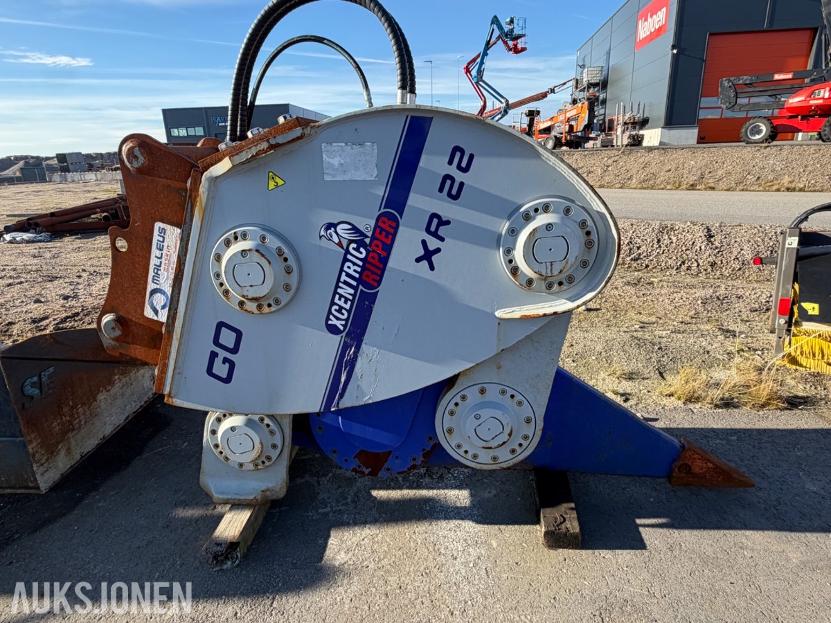 2020 Xcentric Ripper XR 22 hydraulisk ripper, OQ70 feste