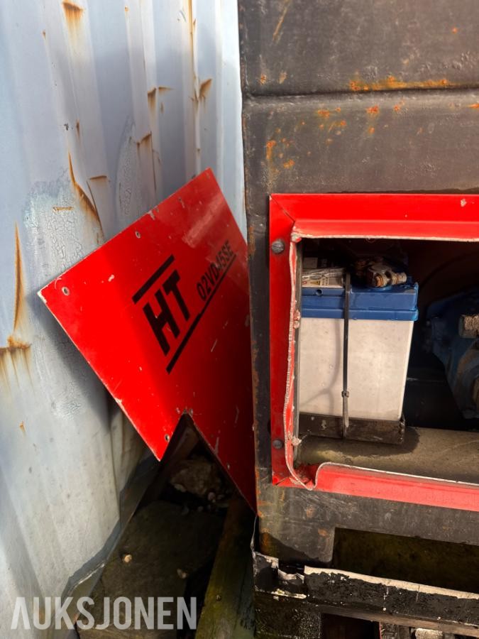 Hydraulikk aggregat for betong veggsag