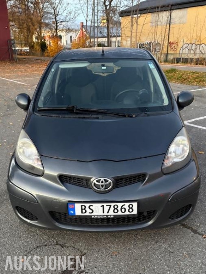 2011 Toyota Aygo 1.0 Bensin 68hk 136000km EU ok til 05.2027