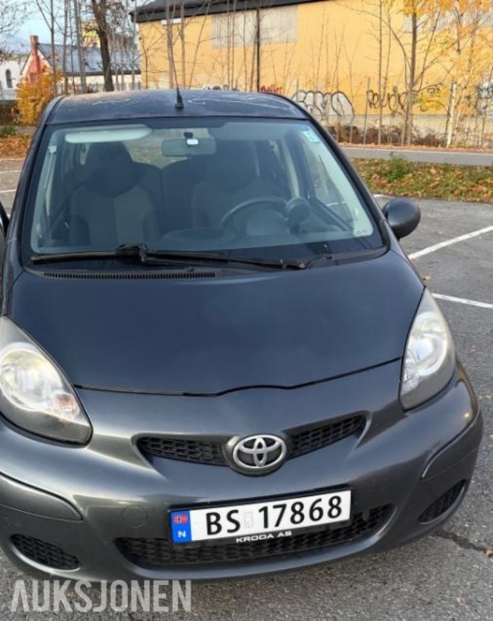2011 Toyota Aygo 1.0 Bensin 68hk 136000km EU ok til 05.2027