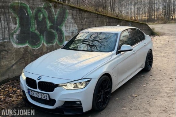 2017 BMW 3-serie 330E IPERFORMANCE 2.0 Plug-in bensin, 106500km, Automat, S+V dekk, EU OK til 10.2028  