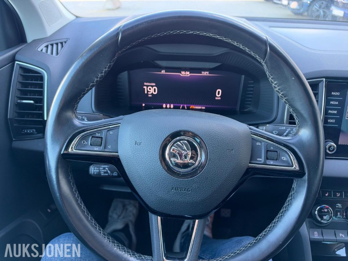 2019 SKODA KAROQ 1.6 TDI DSG HENGERFESTE SKINN KAMERA