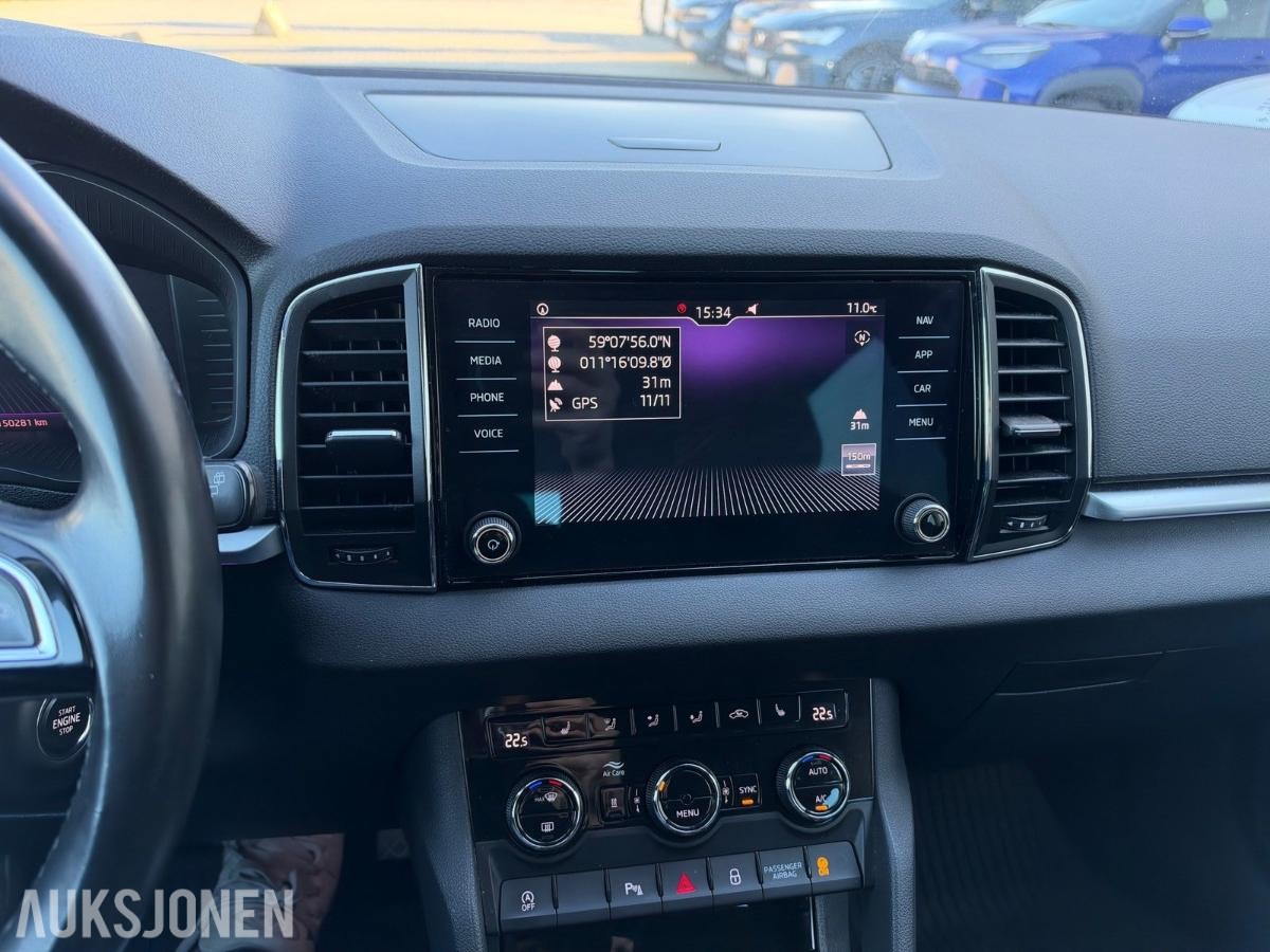 2019 SKODA KAROQ 1.6 TDI DSG HENGERFESTE SKINN KAMERA