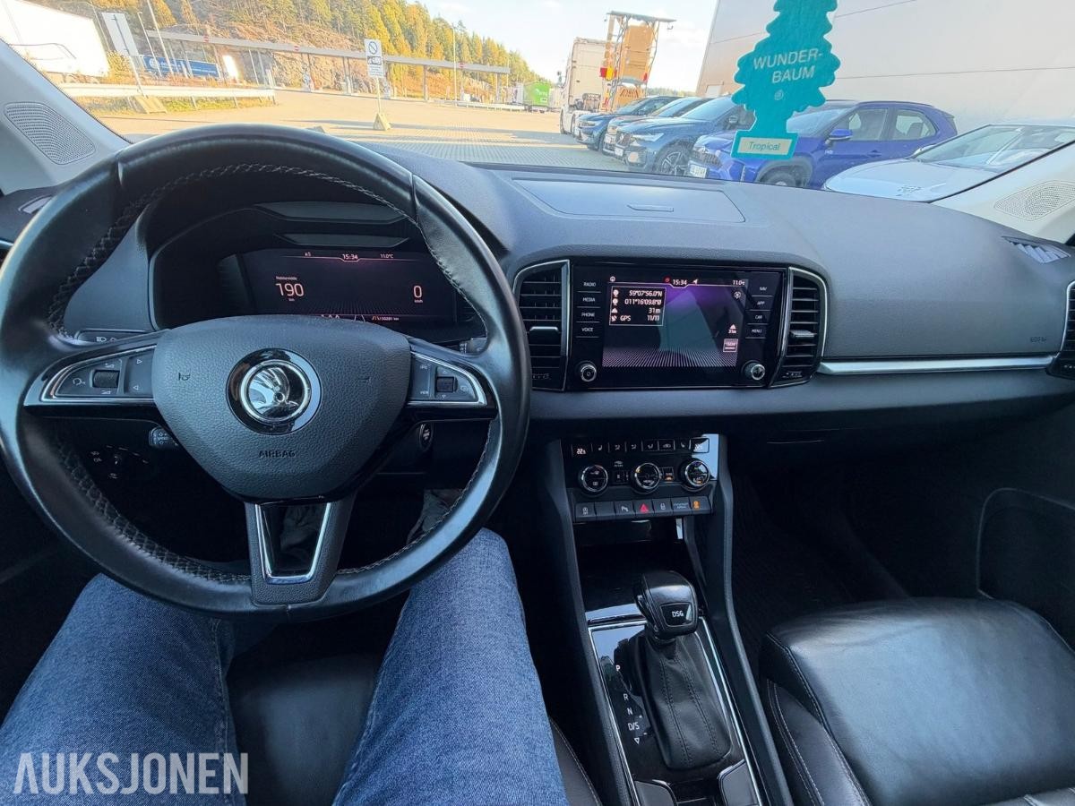 2019 SKODA KAROQ 1.6 TDI DSG HENGERFESTE SKINN KAMERA