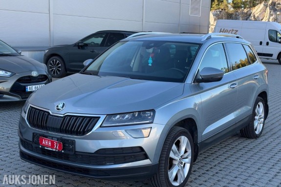 2019 SKODA KAROQ 1.6 TDI DSG HENGERFESTE SKINN KAMERA