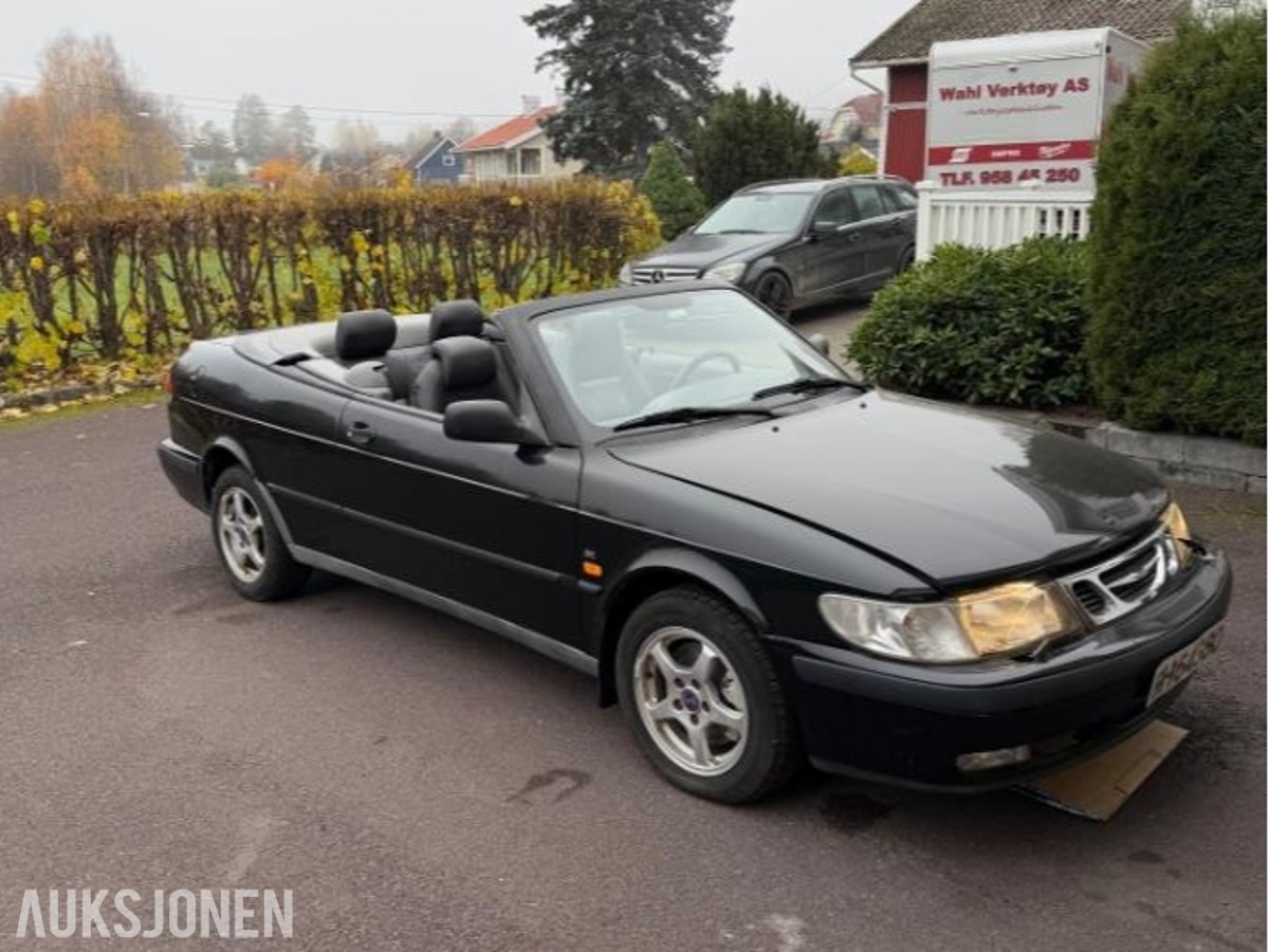 1999 Saab 9-3 2.0 Bensin 131hk Cabriolet