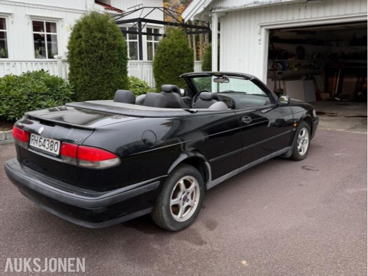 1999 Saab 9-3 2.0 Bensin 131hk Cabriolet