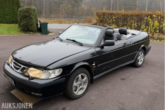 1999 Saab 9-3 2.0 Bensin 131hk Cabriolet
